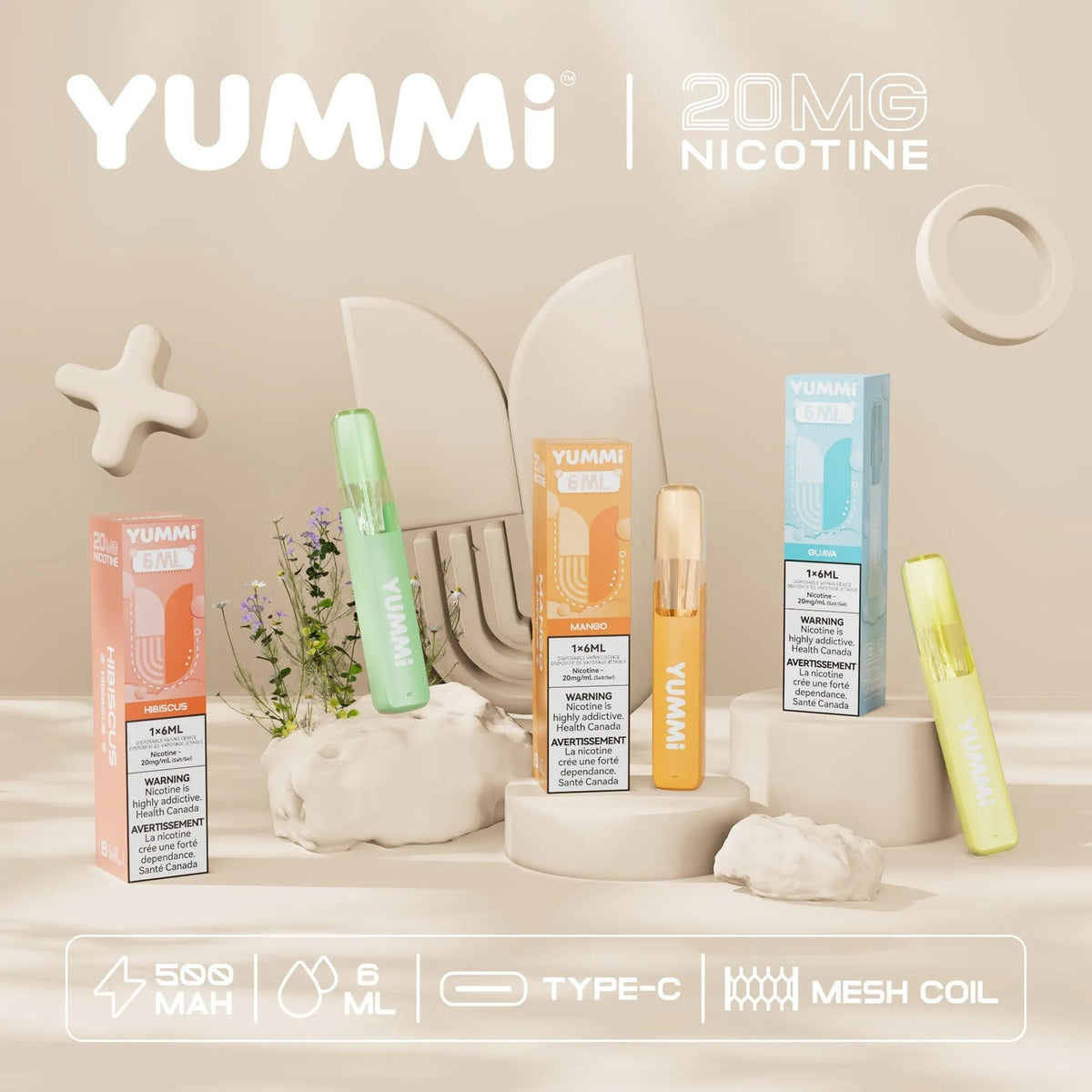 YUMMI DASH 6ML Disposable Vape Canada - Spin Vape – Spin vape