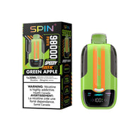 Spin 12K (12000) Disposable Vape Green Apple