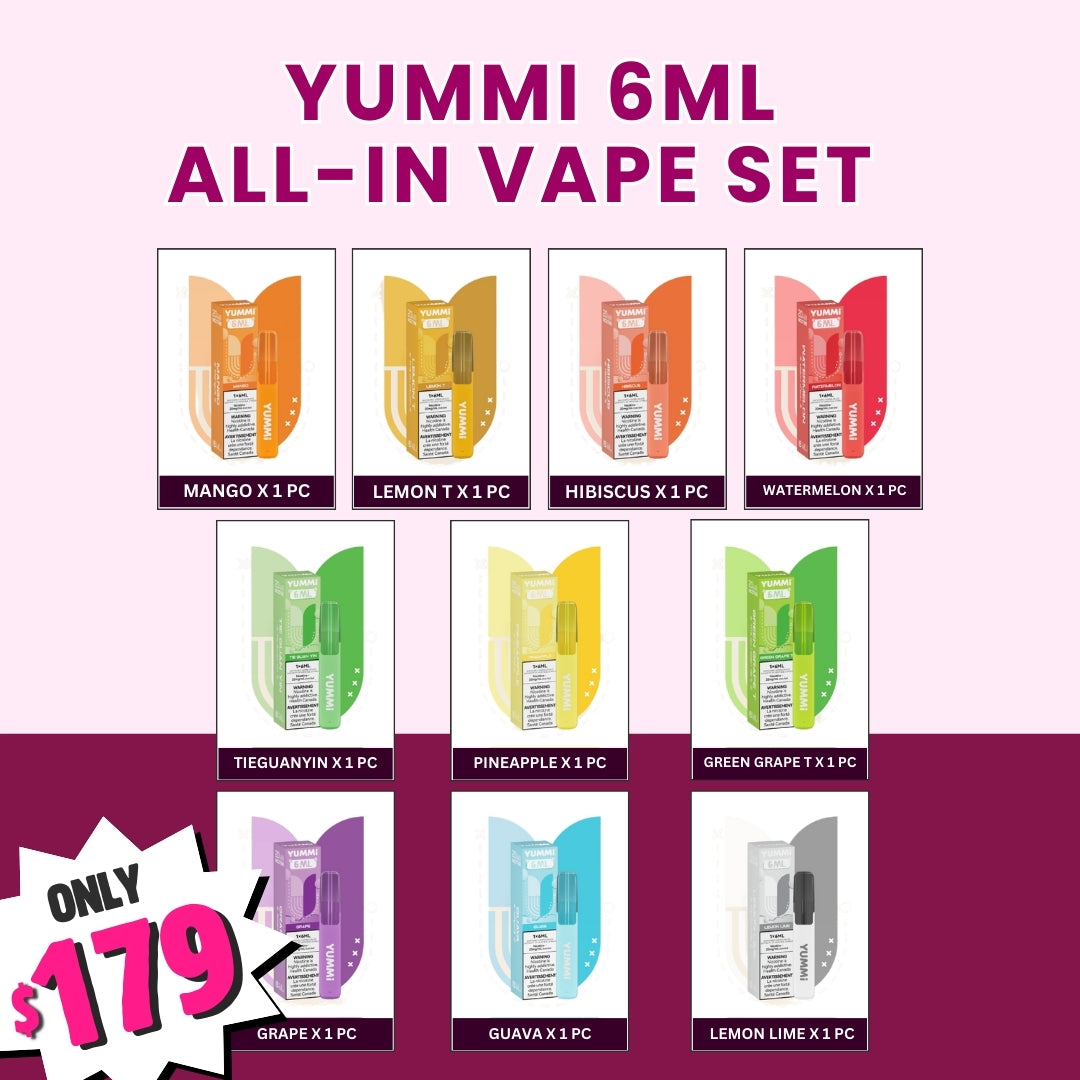 YUMMI 6ML All-In Disposable Gift Set (10pcs)