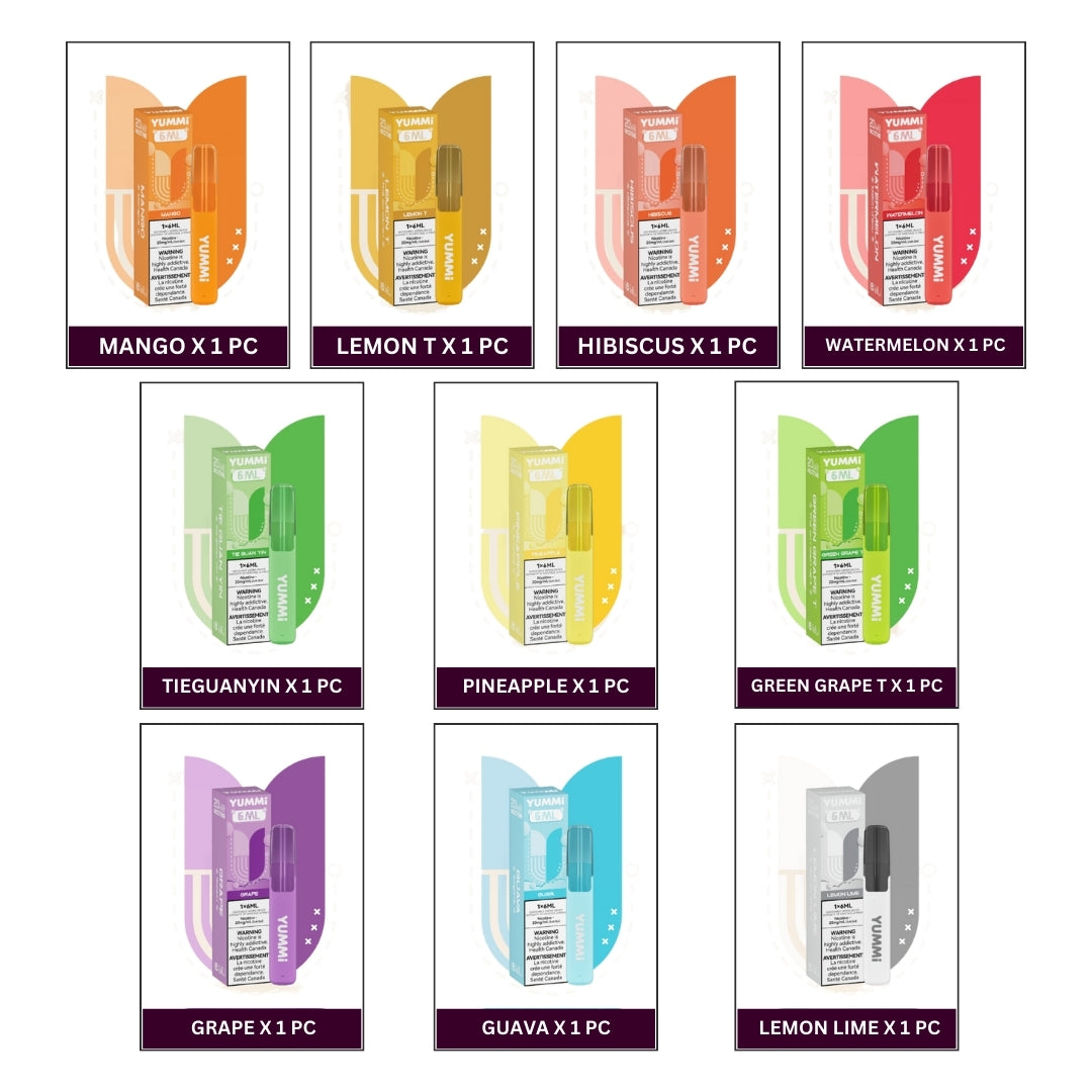 YUMMI 6ML All-In Disposable Gift Set (10pcs)