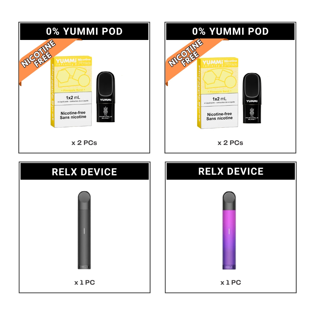 Yummi 0% Nicotine Pod Gift Set (6pcs)