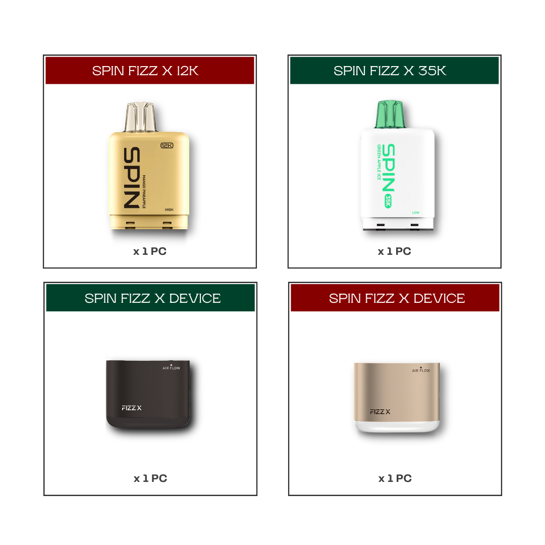 Spin Vape - Pods Holiday Gift Set (4pcs)