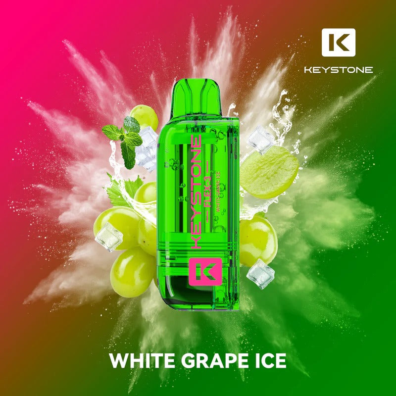 Keystone Flex-3 68K(68000) Pod White Grape - Spin Vape – Spin vape