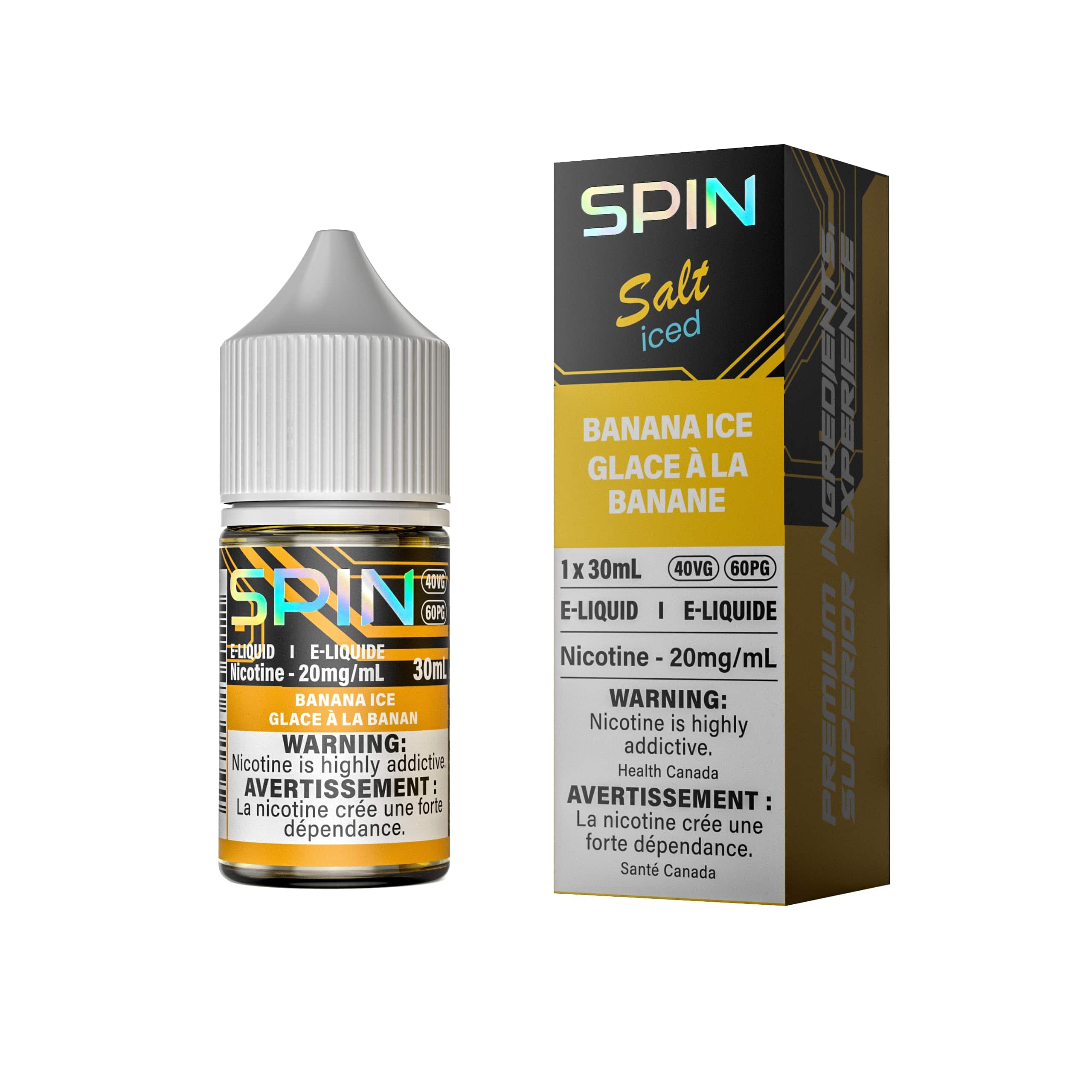 Spin E-Liquid Salt Banana Ice