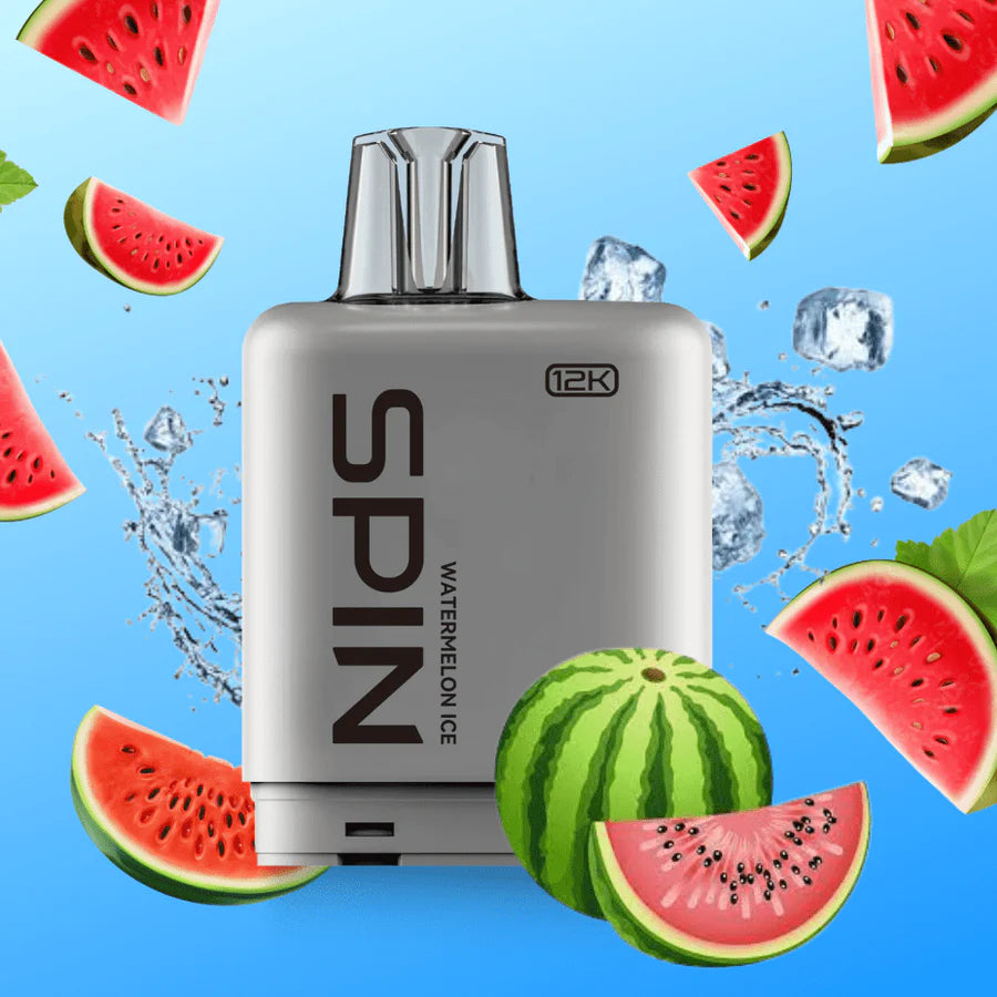 Spin Fizz X Pod 12000 Puffs Vape Watermelon Ice