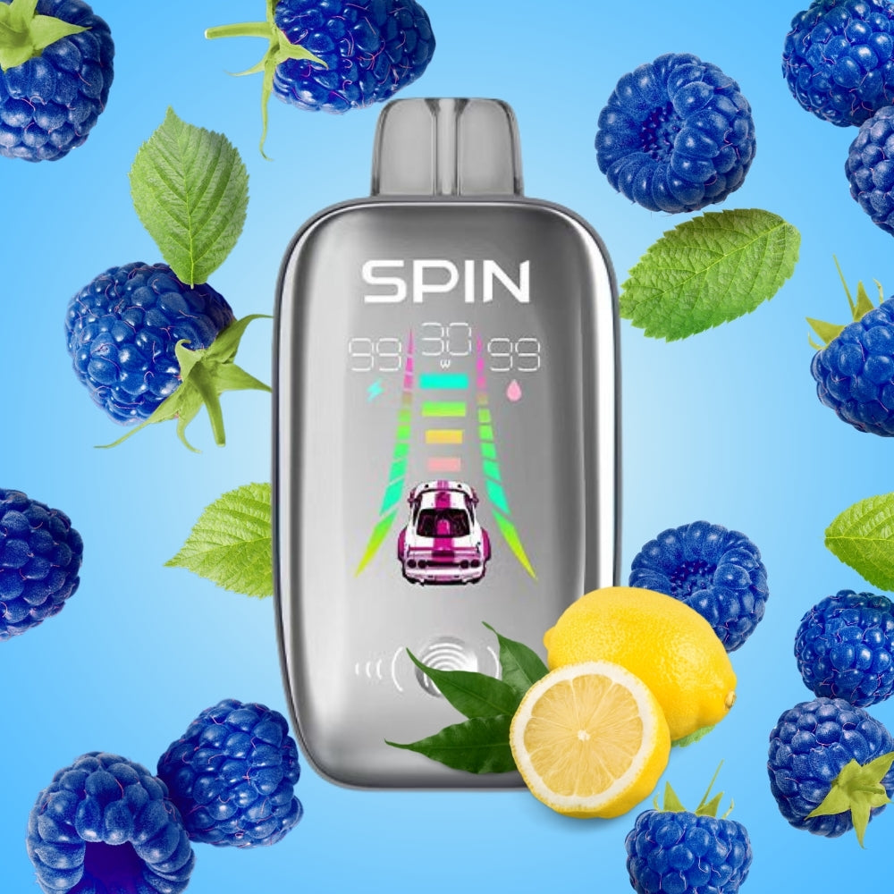 Spin Ultra 40K (40000) Disposable Vape - Blue Lemon