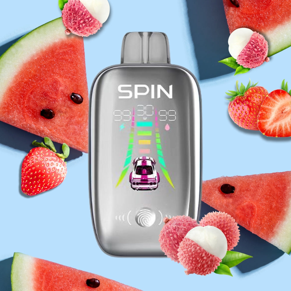 Spin Ultra 40K (40000) Disposable Vape - Lychee Watermelon Strawberry