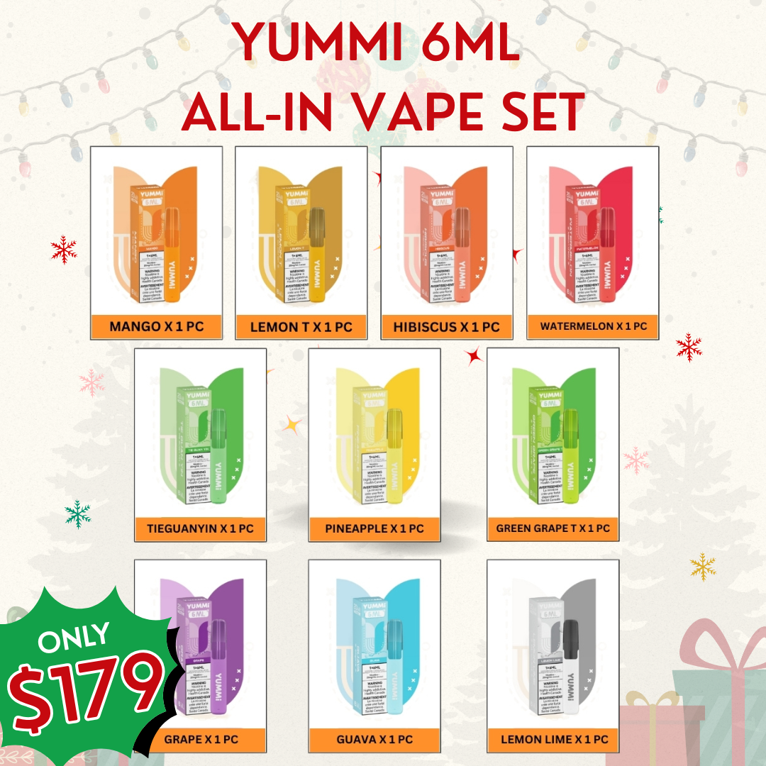 YUMMI 6ML All-In Disposable Gift Set (10pcs)